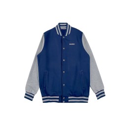 Customized men's long-sleeved royal blue baseball jacket, button baseball jacket, telecommunications industry baseball jacket, home appliance sales industry baseball jacket, printed LOGO Z638 Customized men's long-sleeved royal blue baseball jacket, button baseball jacket, telecommunications industry baseball jacket, home appliance sales industry baseball jacket, printed LOGO Z638